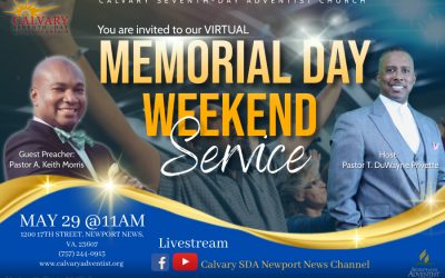 Sabbath Service – May 29, 2021